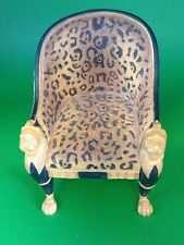 leopard print chair for sale  GLOUCESTER