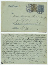 92733 - Ganzsache P 70 X - Postkarte - Erfurt 28.10.1906 nach Niederorschel comprar usado  Enviando para Brazil