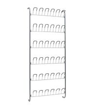 Organizador de sapatos Over Door - 6 camadas suporte de metal HomeStorage rack suspenso - 18 pares comprar usado  Enviando para Brazil