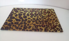 Leopard print glass for sale  Shipping to Ireland