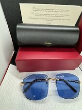 Cartier rimless sunglasses for sale  Shipping to Ireland