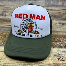 Boné de bola de tabaco de mascar Red Man masculino caminhoneiro azeitona Snapback mistura dourada comprar usado  Enviando para Brazil