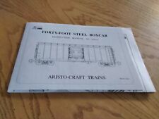 Scale aristocraft paperwork. for sale  WORCESTER