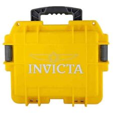 Estojo de mergulho Invicta amarelo 8 slots resistente a impactos - NOVO comprar usado  Enviando para Brazil