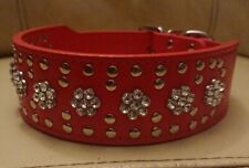 Dog collar studded for sale  CHELMSFORD