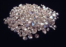 100 CRYSTAL CLEAR RHINESTONES MIXED SIZES CRAFTS JEWELRY REPAIR LOOSE for sale  Shipping to South Africa