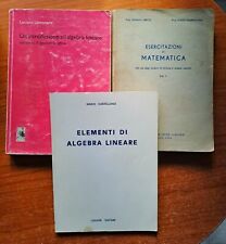 Ingegneria algebra lineare usato  Palermo