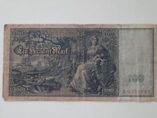 Reichsbanknote 100 mark gebraucht kaufen  Wallerfangen