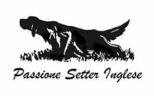 Adesivo setter inglese usato  Spoleto