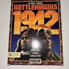 Battlehawks 1942 Lucasfilm Games Segunda Guerra Mundial IBM PC Juego 5,25 Disquete De Colección 1988 segunda mano  Embacar hacia Argentina