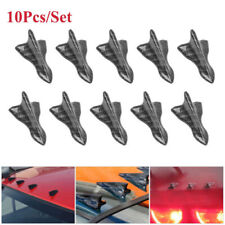 Universal For Car Shark Fin Diffuser Vortex Generator Wing Roof Spoiler Bumper, used for sale  Shipping to South Africa