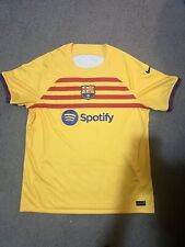 Camiseta de fútbol NIKE FC Barcelona 2023/24 partido cuarto mediana para hombre XL roja azul, usado segunda mano  Embacar hacia Argentina