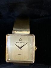 Michel Herbelin Paris Vintage Ladies Watch Manual Wind Movement Gold Plated for sale  Shipping to South Africa