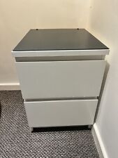 Ikea white bedside for sale  NOTTINGHAM