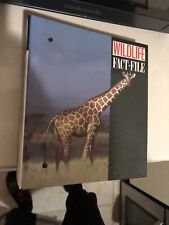 Wildlife fact files for sale  PEACEHAVEN