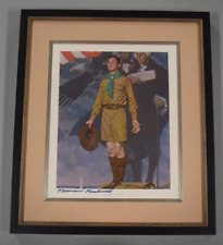 Norman rockwell signed for sale  USA
