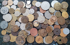 Lote Mixto de Monedas/Fichas/Medallas, 10-40mm, 90+ Piezas. lote, 822 gramos segunda mano  Embacar hacia Mexico