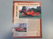 Morbark recycler 4000 for sale  Shipping to United Kingdom