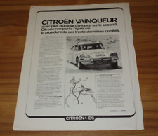 Publicité citroen 1974 d'occasion  Nantes-