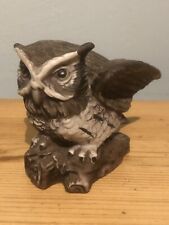 Stunning Vintage Owl Figurine/collectable Ceramic Ornament comprar usado  Enviando para Brazil
