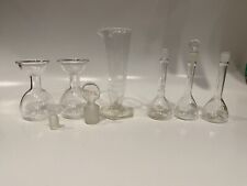 Used, 25-60mL Laboratory Glassware Lot - Viscometers, Flasks, Beakers - Kimax Pyrex for sale  Shipping to South Africa