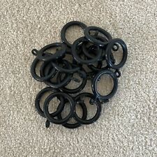 Black curtain rings for sale  CRAVEN ARMS