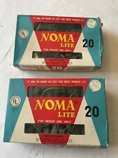 (2) Raro Vintage Noma Lite Enfeites Iluminados Interior 20 Luzes 2020GG Japão! comprar usado  Enviando para Brazil