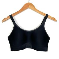 Under Armour Sports Bra Small Adjustable Straps Stretch Infinity Mid Black, used for sale  Shipping to South Africa