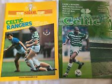 Celtic rangers programmes. for sale  Ireland