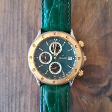 FESTINA CRONOGRAFO 6384 OROLOGIO DA POLSO UNISEX VERDE  WATER RESISTANT  segunda mano  Embacar hacia Argentina