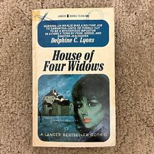 Usado, Libro de bolsillo de romance gótico House of Four Windows de Delphine C. Lyons 1965 segunda mano  Embacar hacia Argentina