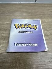 Pokemon versão cristal livreto de instruções manual guia do treinador comprar usado  Enviando para Brazil
