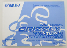 Yamaha grizzly owners for sale  Sweet Grass