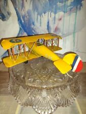 Metal Airplane S-30 HGH 1410E-4674 WWI Barnstorming Biplane Very Nice Condition for sale  Shipping to South Africa