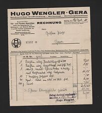 Gera rechnung 1940 gebraucht kaufen  Leipzig