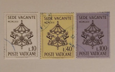 Francobolli vaticano 1963 usato  Treviglio