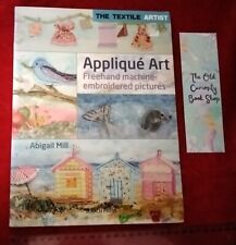 The Textile Artist: Applique Art By Abigail Mill. Arts And Crafts Paperback Book segunda mano  Embacar hacia Mexico