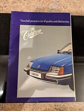 Vauxhall dealer brochure for sale  DUKINFIELD