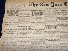 1921 26 de maio New York Times - One American Left in Hoylake Tourney - Novo com etiquetas 7857 comprar usado  Enviando para Brazil