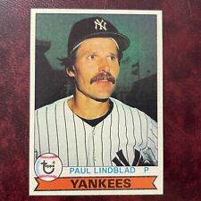 Conjunto De 1979 Topps PAUL LINDBLAD #634 New York Yankees QUASE PERFEITO/ESTADO PERFEITO + * alta Qualidade * De Venda comprar usado  Enviando para Brazil