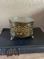 Vintage brass glass for sale  Parker