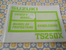 Suzuki ts250x ts250 for sale  IPSWICH