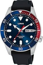 Lorus Men's Automatic Watch with Blue Dial and Black Strap RL451AX9 til salgs  Frakt til Norway