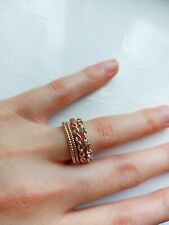 Lovisa crystal rings for sale  GODALMING