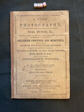 Thornthwaite , A Guide to Photography 1856 HB , VERY RARE ANTIQUE BOOK comprar usado  Enviando para Brazil