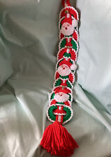Christmas crochet card for sale  BECCLES