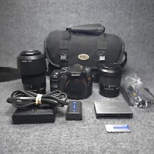 Câmera Digital SLR Sony Alpha DSLR-A100 com Lentes Macro 18-70mm e 75-300mm, usado comprar usado  Enviando para Brazil