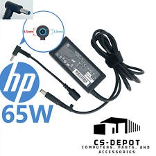 Usado, Carregador para notebook HP 65W adaptador de alimentação ponta azul inteligente notebook CA comprar usado  Enviando para Brazil