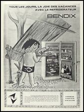 Publicite refrigerateur bendix d'occasion  Villeneuve-l'Archevêque