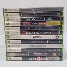 Xbox 360 Lot 12 Video Games- Left 4 Dead, The Walking Dead GOTY, used for sale  Shipping to South Africa